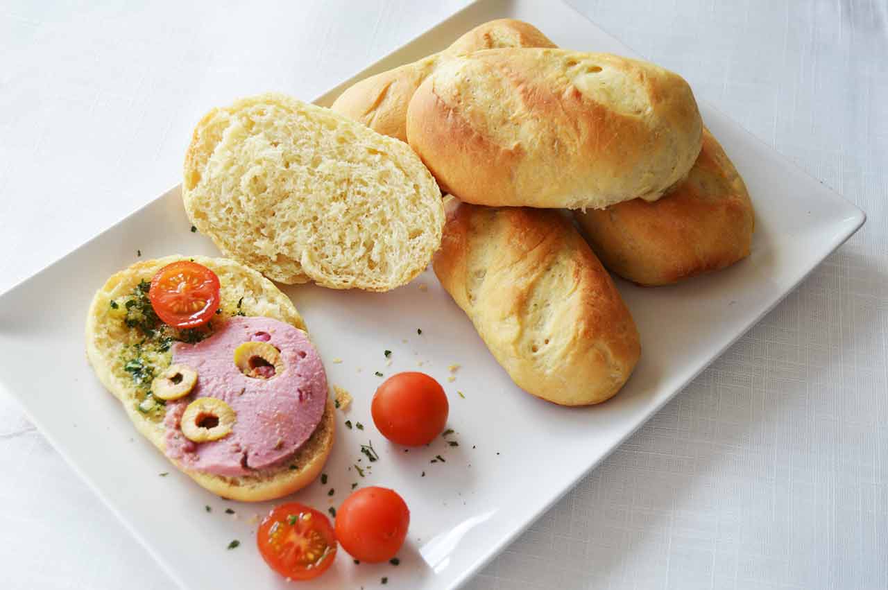 panecillos de leche veganos