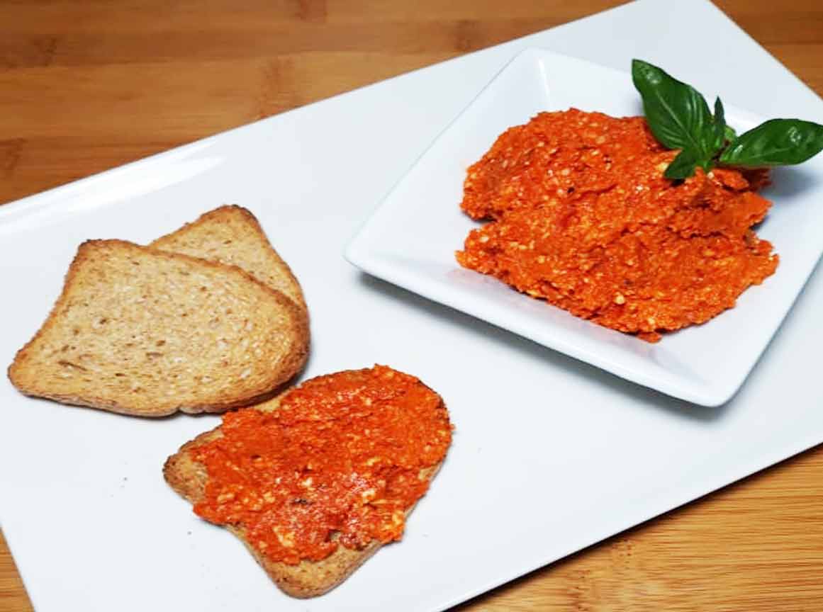 receta de sobrasada vegana
