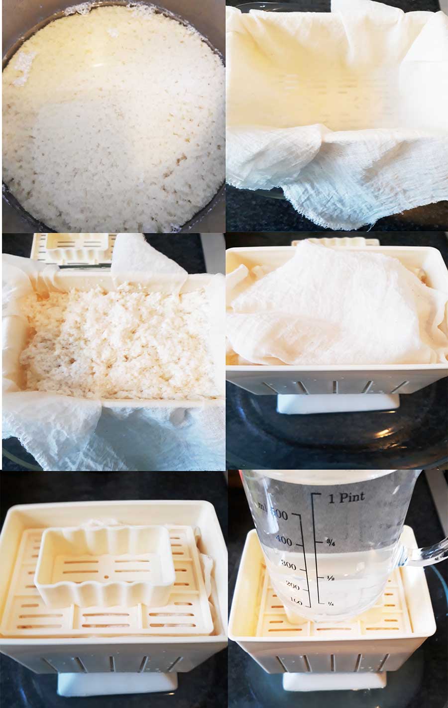 cómo hacer tofu casero